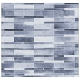 thumbnail image 2 of Safavieh Faux Hide 6'-0" x 6'-0" Square Polyester Power Loomed Rug in Gray/Ivory, 2 of 12