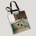 thumbnail image 2 of ABPHQTO American Retro Kitchen Home Canvas Bag Reusable Tote Grocery Shopping Bags Tote Bag 14x16 inch, 2 of 2