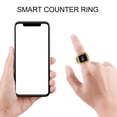 thumbnail image 3 of Smart Rings, 18mm 0.49in Digital Display Digital Electronic Counters Rechargeable Finger Counter Digital Counter  LCD Digital Electronic Counter for Sports Gifts, 3 of 7