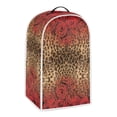 thumbnail image 2 of HELLHERO Rose Leopard Print Design Foldable Mixer Blender Cover for Kitchen Polyester, Waterproof, Hand Strap, 2 of 6