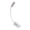 White, variant on Riousery Clip On Reading Light USB Rechargeable Book Light Miniature Long Battery Life Clamp Lamp for Work Study Flexible Gooseneck Dimmable Desk Light Black