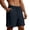 C1-Black, variant on Mens Long Shorts Below Knee Quick Dry Sweatpant Shorts Drawstring Bottoms Loose Breathable Beachwear Green L