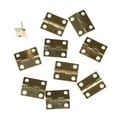 thumbnail image 1 of EeaseCA 30pcs Mini Cabinet Drawer Plane Hinges Connectors (Golden), 1 of 7