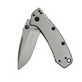 thumbnail image 2 of Kershaw Cryo (1555TI), 2.75” 8Cr13MoV Stainless Steel Blade, Stainless Steel Handle, Titanium Carbo-Nitride Coating, SpeedSafe Assisted Opening, Frame Lock, 4-Position Deep-Carry Pocket Clip, 4.1 OZ., 2 of 9