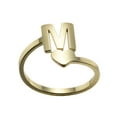thumbnail image 1 of Économies d'Été Xihbxyly Mode 26 Lettres Anglaises Bagues à Ouverture Acier Inoxydable Filles Bijoux Rétro Tendance Petit Budget, 1 of 2