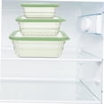 thumbnail image 2 of Juego de 3 Cajas Organizadoras de Verduras, Contenedores de Almacenamiento de Alimentos, Soportes para Conservar Ensaladas, Frutas y Snacks., 2 of 5