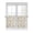 Grey Beige, variant on Turquoise Coastal Bedroom Curtains 63 Inches length, Summer Beach Coral Shell Starfish Ocean Window Treatment Curtain Drapes, Rod Pocket Curtain Panels for Living Room Kitchen, 42"x63", 2 Panels