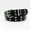Black (3.3 wide star eye), variant on Korean version hollow punk casual belt women's fashion star gas eye decoration hip hop double row belt women's gift