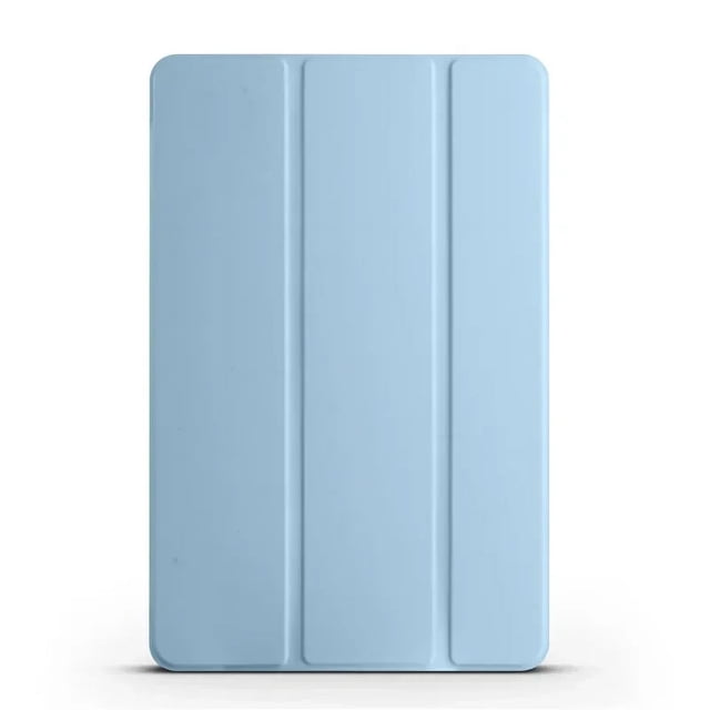 Smart Case for Lenovo tab P12 12.7 inch 2023 Tablet Trifold Soft Stand Cover for Xiaoxin Pad Pro 12.7 TB371FC with Auto Wake up Sky blue Xiaoxin Pad Pro 12.7