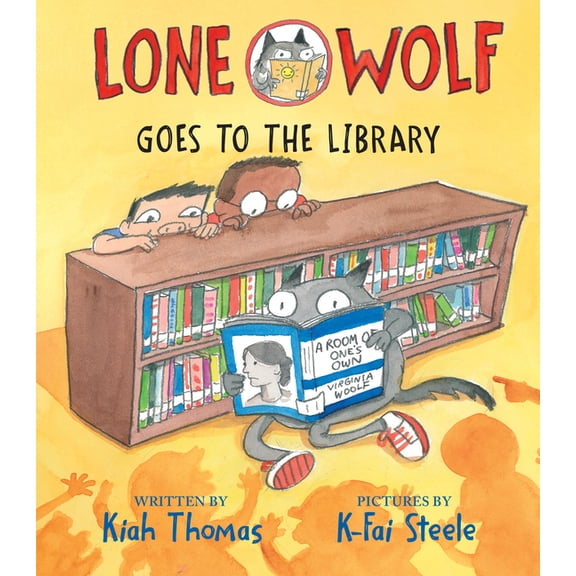 Lone Wolf Lone Wolf Goes to the Library, (Hardcover)