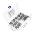 thumbnail image 2 of SEWCHICS 260pcs Metric Screw Assortment Carbon Steel For DIY Projects And Home Users, 2 of 6