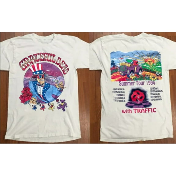 Vintage 1994 Grateful Dead Summer Tour with T Shirt Size S-5XL U2461