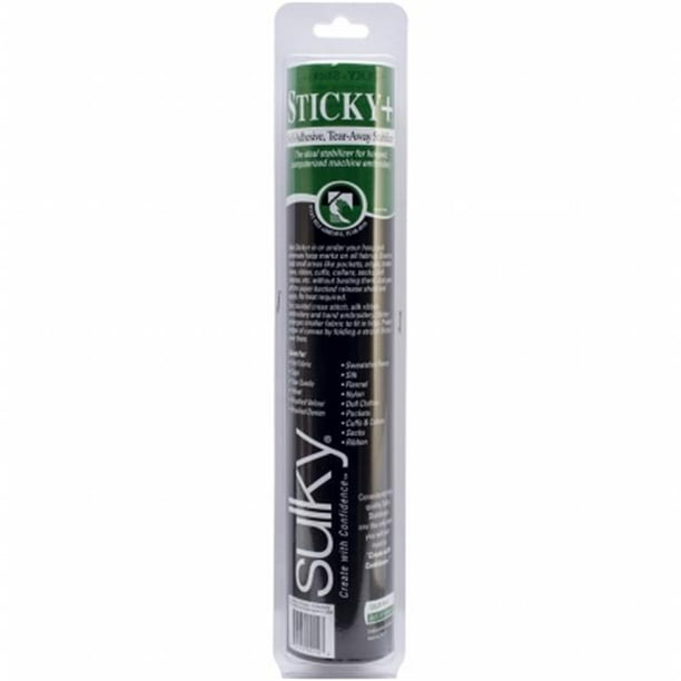 Sulky Sticky SelfAdhesive TearAway Stabilizer Roll, 12" x 6 yds