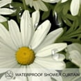 thumbnail image 3 of Little Daisy Waterproof Printed Bathroom Curtain Set with Hooks - Stylish Bathroom Decoration, 3 of 6