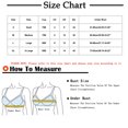 thumbnail image 2 of ATOYSOY Lace Everyday Sports Bra Push Up Underwear Underwired Workout Breathable Yoga Running Activewear Bralette Comfy Bra Girls Teens S, 2 of 5