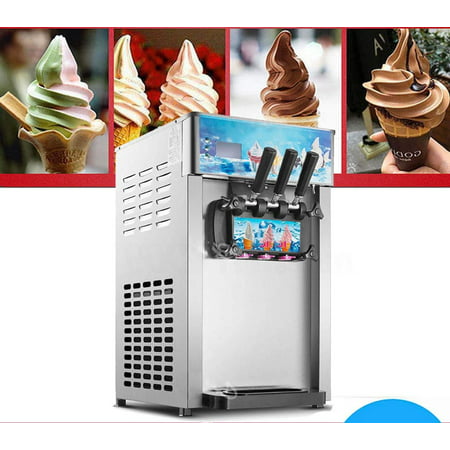 Intbuying Commercial Soft Serve Ice Cream Machine Soft Ice Cream