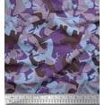 thumbnail image 1 of Soimoi Cotton Cambric Fabric Animals & Texture Print Fabric by the Yard 56 Inch Wide, 1 of 1