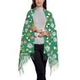 thumbnail image 2 of Fotbe Flying Bees Print Womens Fall Winter Scarf Tassel Soft Warm Blanket Scarves Womens Shawl Wraps, 2 of 8
