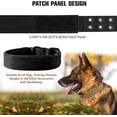 thumbnail image 4 of ORUYROP Tactical Dog Collar-Military Dog Collar Nylon Soft Adjustable Training Collar and Heavy Duty Metal Buckle & D-Ring Collars for Medium Large Dogs, 4 of 7