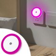 thumbnail image 5 of xjwjuw Dimmable LED Night Light, Plug Into Wall, Light Sensor Auto On/Off, Warm White, Fire-Retardant ABS, Energy-Efficient 0.6W, for Baby Room, Bathroom, Stairway, Corridor, Bedroom Night Lighting, 5 of 8