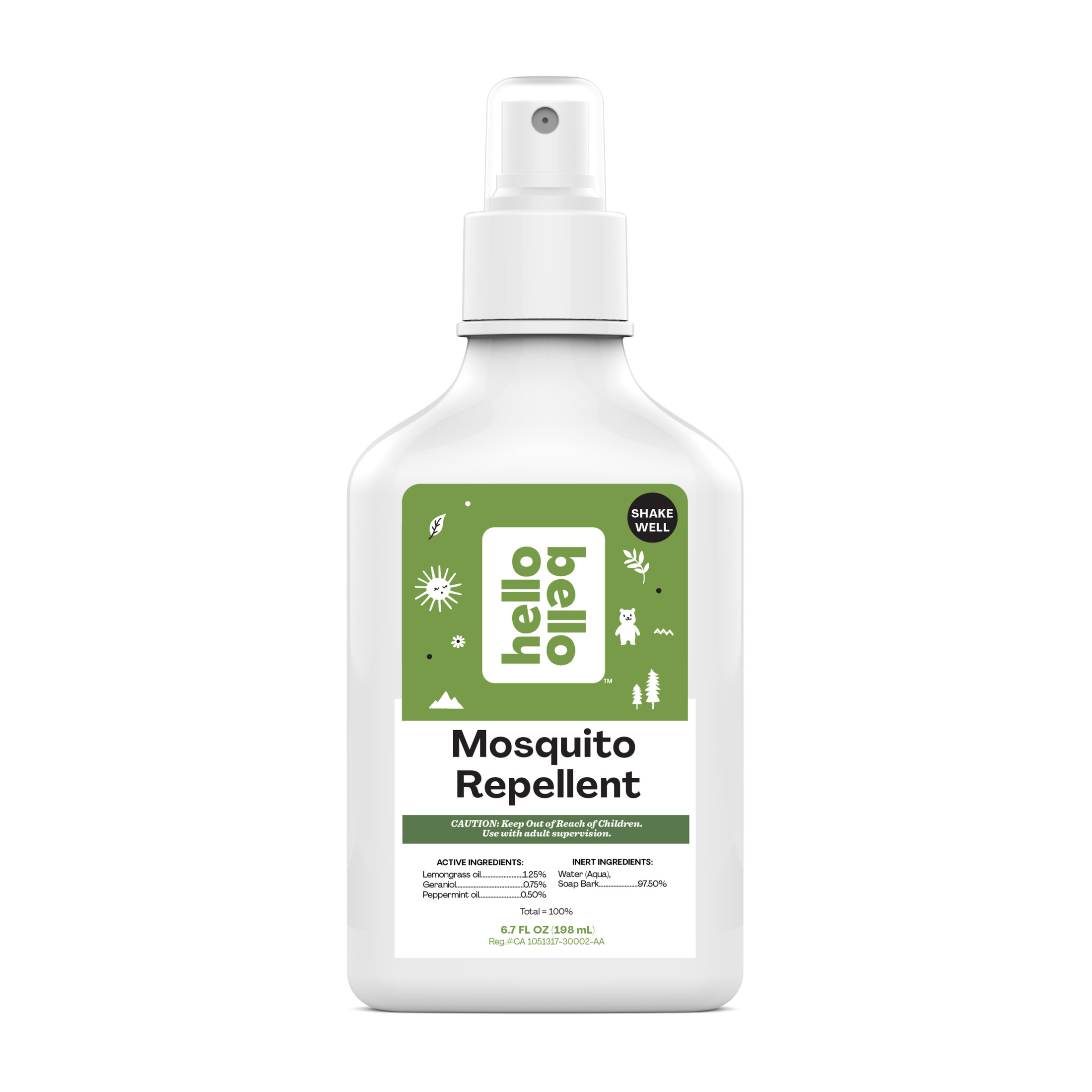 Hello Bello Plant-Based Mosquito Repellent Spray photo 1