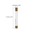 thumbnail image 2 of Unique Bargains Bâton de Remplissage de Cire en Bois, Stylo de Réparation de Meubles, Brun Sable, 2 of 5