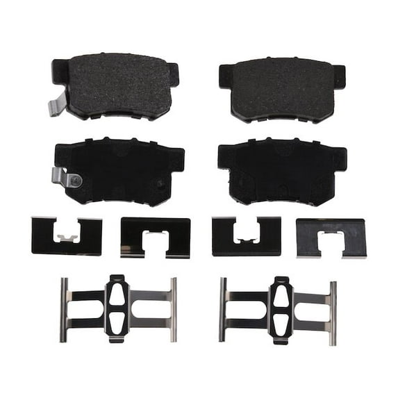 Rear Brake Pad Set - Compatible with 1996 - 2004 Acura RL 1997 1998 1999 2000 2001 2002 2003