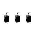 thumbnail image 3 of kurtrusly Practical Pump Bottle Shampoo Dispenser for Home Kitchen Black 500ml 3Set, 3 of 6