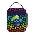 thumbnail image 3 of Splatoon lunch bag Reusable Lunch Tote Bag Zipper Closure Insulated Thermal Cooler Container Bag for Man Women Work Picnic Travel Beach Fishing, 3 of 9