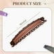 thumbnail image 3 of ¡Viernes Negro! Pinzas grandes tipo banana para el cabello, pinzas antideslizantes para sujetar el cabello, pinzas tipo banana para cabello grueso, fino y largo, pinzas tipo cola de pez, peines,, 3 of 7