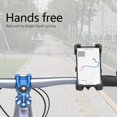 thumbnail image 4 of AMERTEER Phone Holder Mount  Adjustable Bicycle Motorcycle Phone Mount for Most 4.5”-7.2” Smart Phones 360° Rotate, 4 of 11
