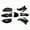 B, variant on Applies to Plastic Kit Fender Farings For TTR110 TTR125 Pit Dirt Bike Off Road Motorcycle Fit For Kayo CS110