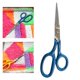 thumbnail image 4 of Tijeras para manualidades, industriales, profesionales, multiusos, afiladas, resistentes, recicladas, multiusos, para alfombras, 1 pieza, tijeras Azul Macarena Tijeras para alfombras, 4 of 8