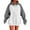 Gray, variant on Sweatshirts for Women, Casual Women's Fashion Solid Long Sleeve Hooded Pocket Tops Sweatshirts, Black S