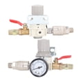 thumbnail image 1 of Pressure Regulator, 1/4 Inch NPT Precise Measurement Lockable Knob Adjustment Air Compressor Pressure Regulator  for Pneumatic Tool, 1 of 7