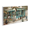 thumbnail image 3 of Stupell Indtries European City Streets Traditional Restaurant Architecture Sidewalk Scene,17 x 7,Design by Ruane Manning, 3 of 5