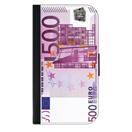 500 Euro Wallet Phone Case for The iPhone 10 XR - iPhone 10 XR Wallet Case - iPhone XR Wallet