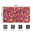 thumbnail image 5 of Colorful Spotted Mushroom Red Pattern Door Rugs,Washable Non Slip Door Mats Indoor,Decorative Door Mats,Entry Mat Indoor for Entrance,Bedroom,Kitchen,Bathroom,17"x30", 5 of 6