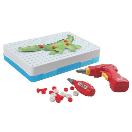 

Yclkvgw christmas toys for girls Variety Animal DIY Electric Drill Toy Set STEM Toy Early Education Drill Game Bringing you games Toys Hobbies PC