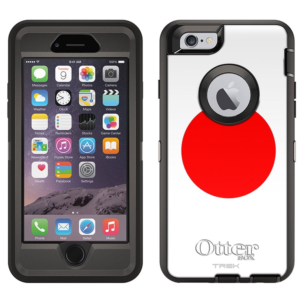 OtterBox Defender Case for Apple iPhone 6 Japan Flag by Trek Media Group