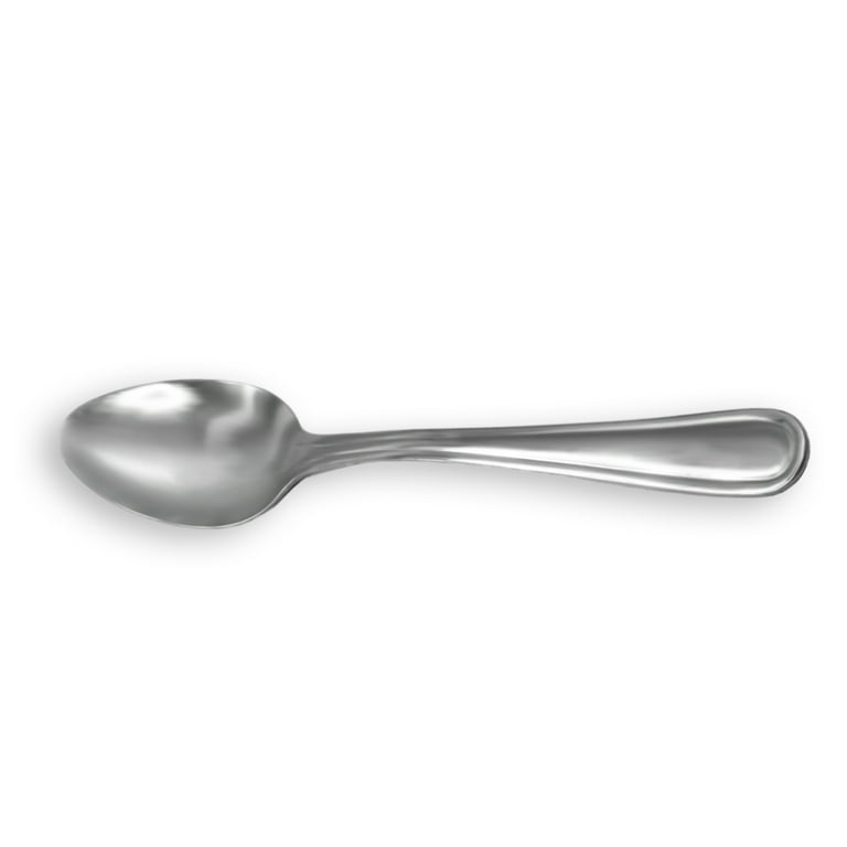 Mainstays Fleetline Stainless Steel Teaspoon, 3-Piece Set, Silver