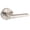 Nickel, variant on Sure-Loc Hardware Basel Single Dummy Door Lever with Round Rosette