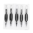 thumbnail image 2 of Fugacal 5 UNIDS Agujas de Tatuaje Desechables con Tubos de Silicona Kit de Agarre 1RL 3RL 5RL 7RL 9RL Estéril Profesional de Maquillaje Permanente Kit de Herramientas de Tatuaje de Belleza(9RL) Fugacal No se aplica, 2 of 6
