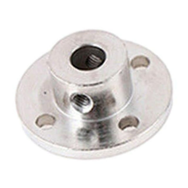 HILABEE Flange Coupling Connector High Hardness for DIY Model Shaft Connection Metal Inner diameter 7mm