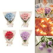 Tulip Bouquet Twisted Handmade Diy Flower Wedding Decoration