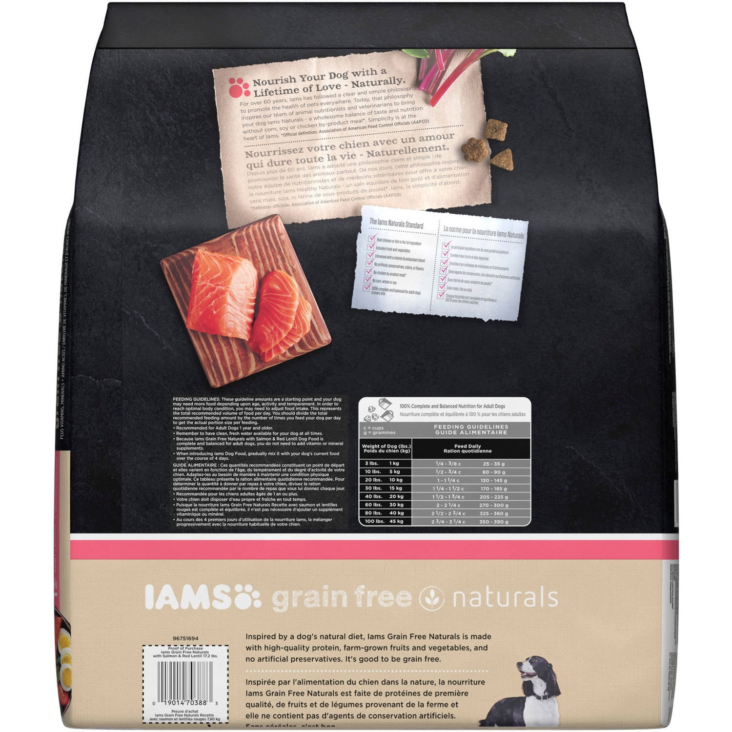 iams grain free dog food salmon