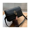 thumbnail image 3 of Bolsos cruzados de moda negros para mujer, bolsos de diseñador livianos, monederos, 3 of 5