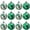 A, variant on Kbndieu 12 Pcs St Patrick Day Ornament for Tree, St Patrick's Shamrock Hanging Ball Irish Ornaments, Good Luck Clover Decoration Baubles for Patrick's Day Irish Party Tree Decor on Clearance