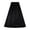 Black, variant on Women's Solid Color Half Slip Lace Underskirt Skirt Slip for Dresses Skirt Anti‑See‑Through Anti‑Chafing Inner Liner Mini Skirt Khaki Free Size