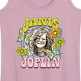 thumbnail image 3 of Janis Joplin - Butterfly And Flowers - Women's Racerback Tank Top, 3 of 5